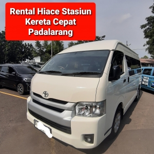 Rental Hiace di Stasiun Kereta Cepat Padalarang